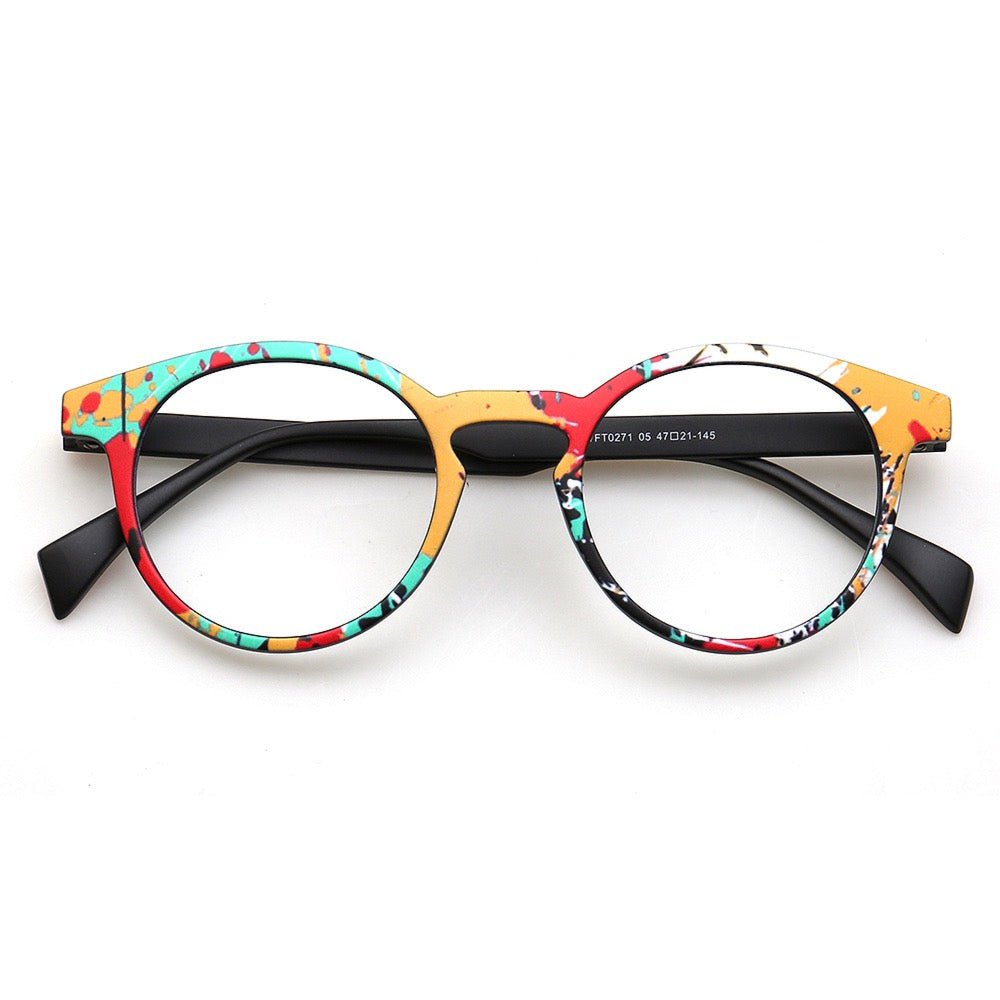 abstract beach glasses frames men