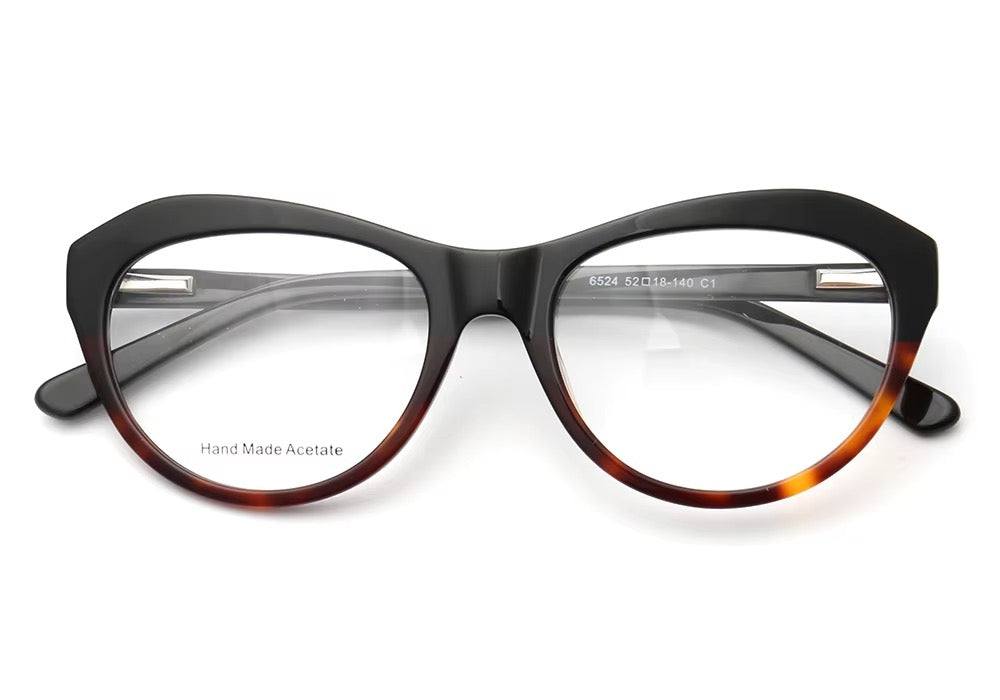 black tortoise eyeglass frames for women