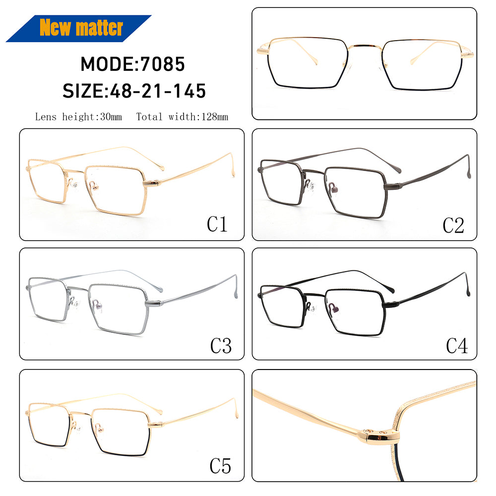 classic metal eyeglass frames for men