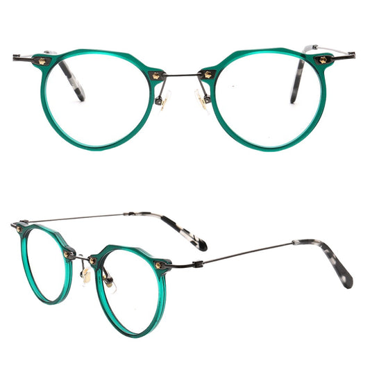 Noah | Vintage Round Womens Glasses Frames | Trendy Geometric Mens Eyewear
