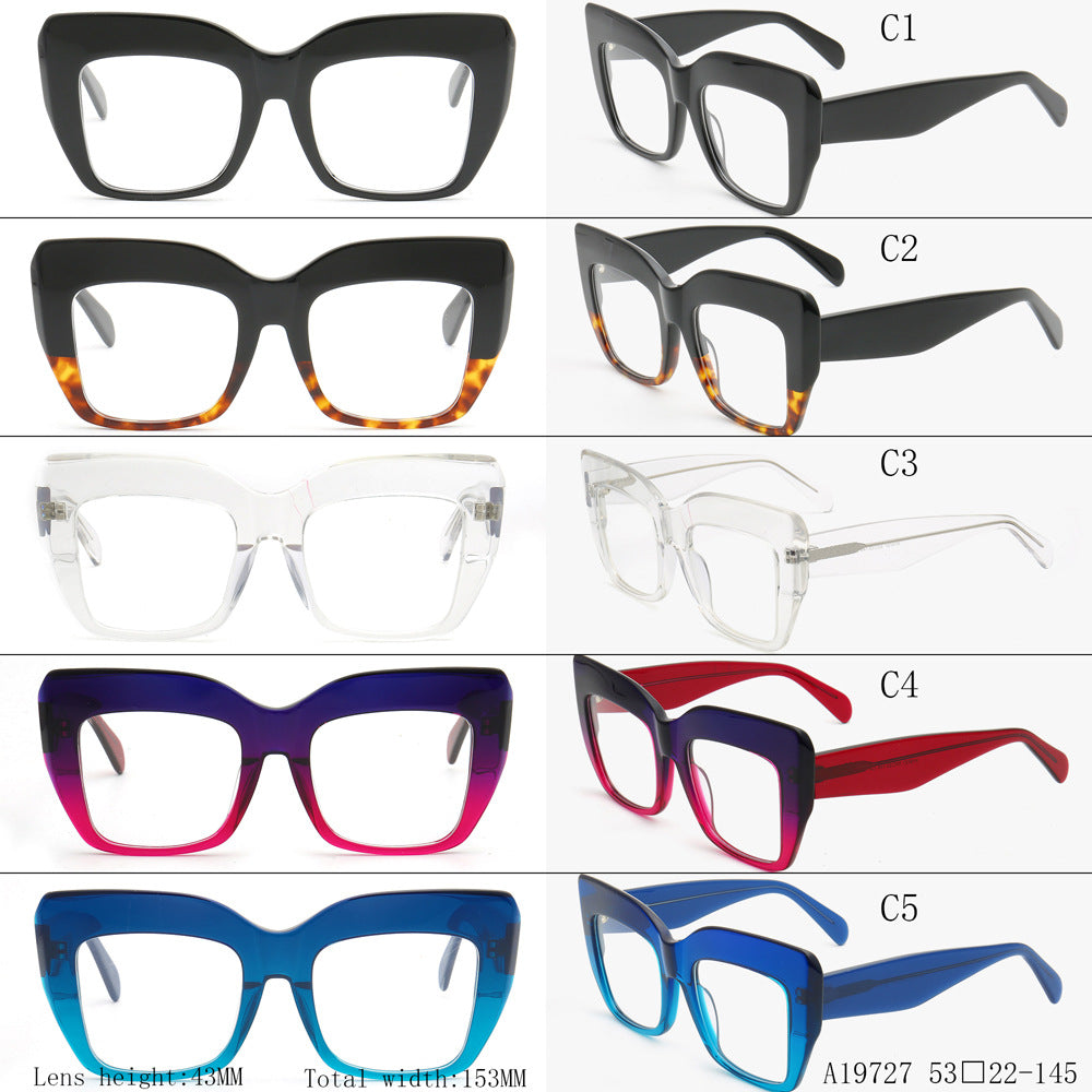 Punk Funky Womens eyeglasses frames cat eye butterfly