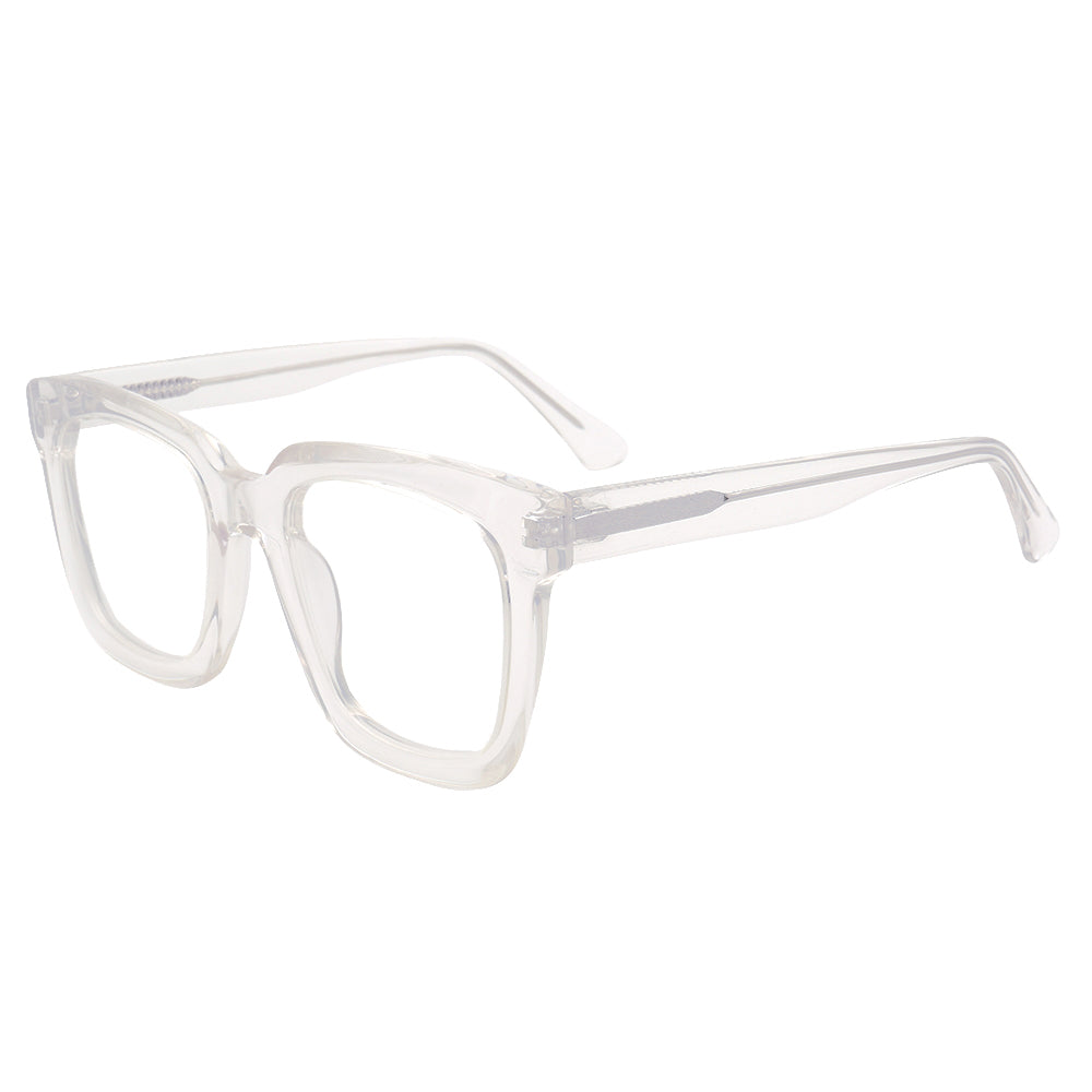 funky transparent eyeglasses frames