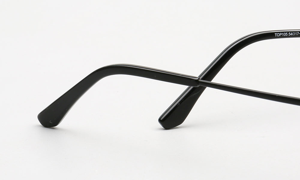 Daniel | Rectangle Rimless Glasses Frames for Men