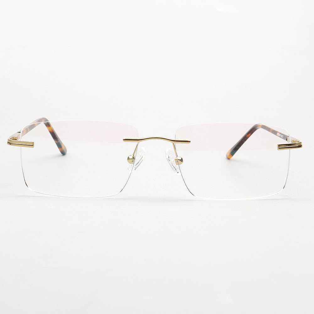 Thomas | Mens Business Rectangle Rimless Eyewear Frames