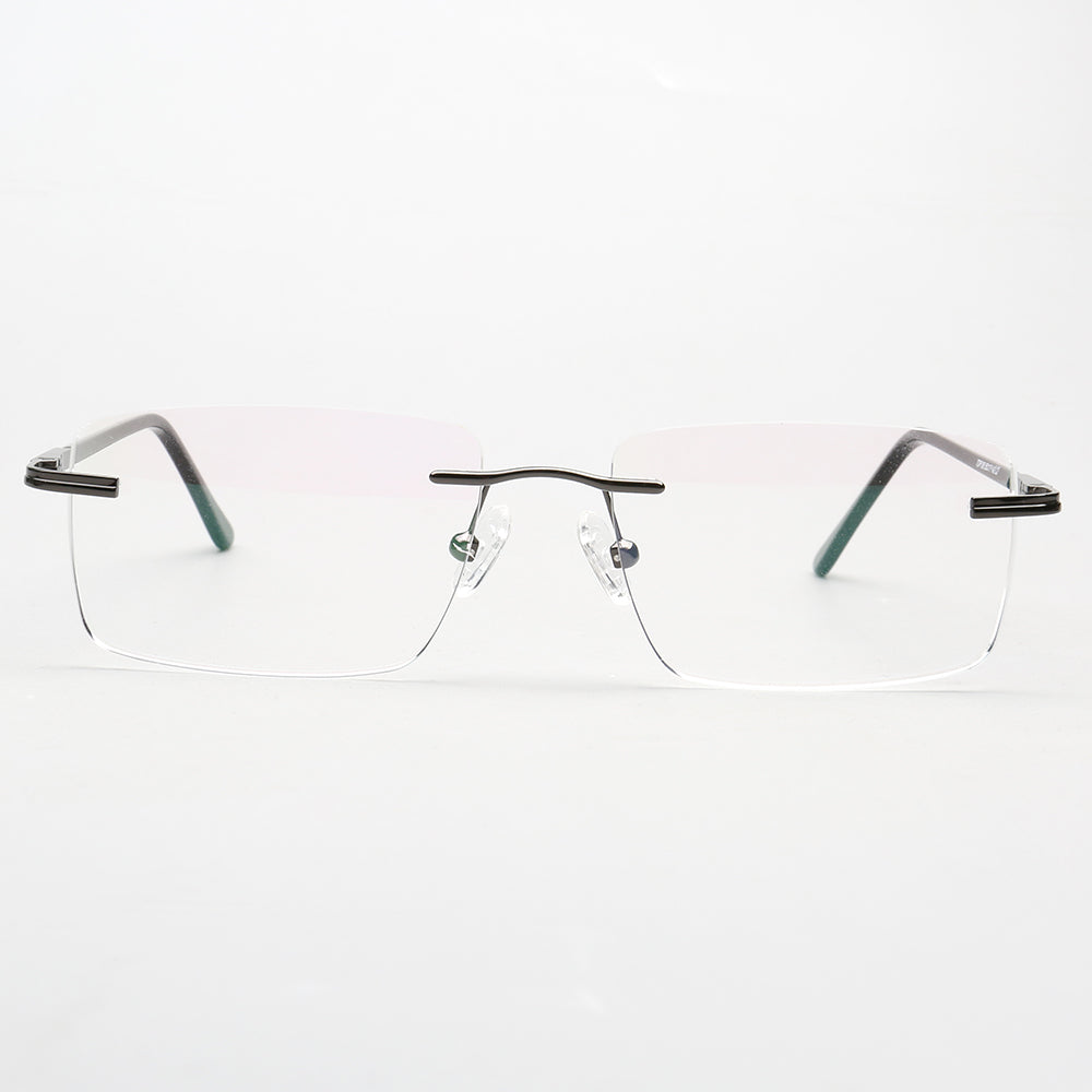 Thomas | Mens Business Rectangle Rimless Eyewear Frames