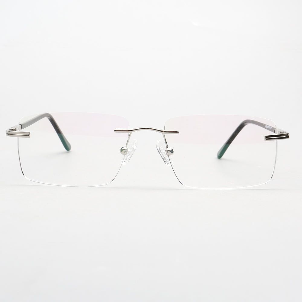 Thomas | Mens Business Rectangle Rimless Eyewear Frames