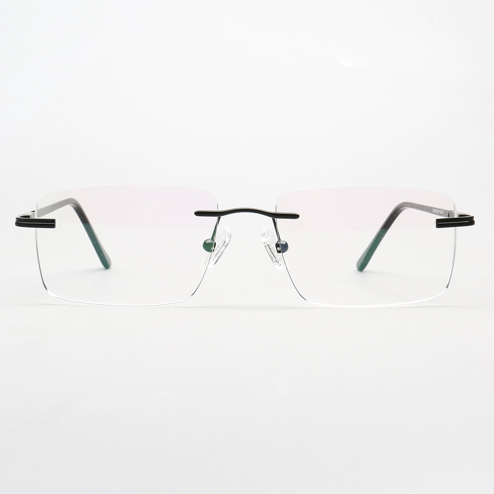 Thomas | Mens Business Rectangle Rimless Eyewear Frames