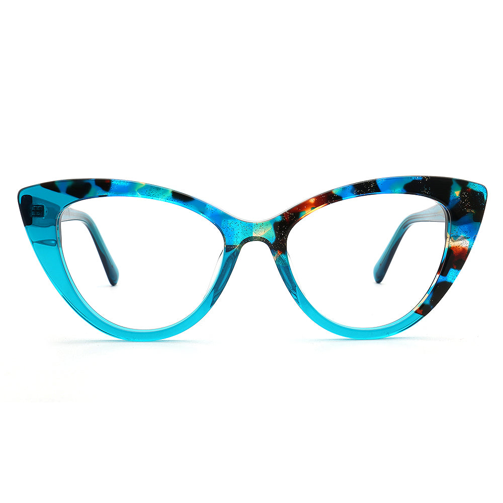 blue ocean eyeglasses frames for women cat eye