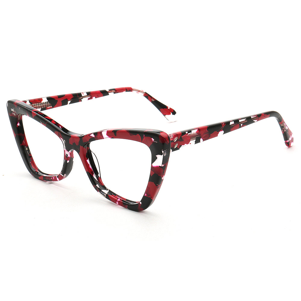 Morgan | Womens Cat Eye Tortoise Glasses | Vintage Retro Optical Eyeglasses Frames