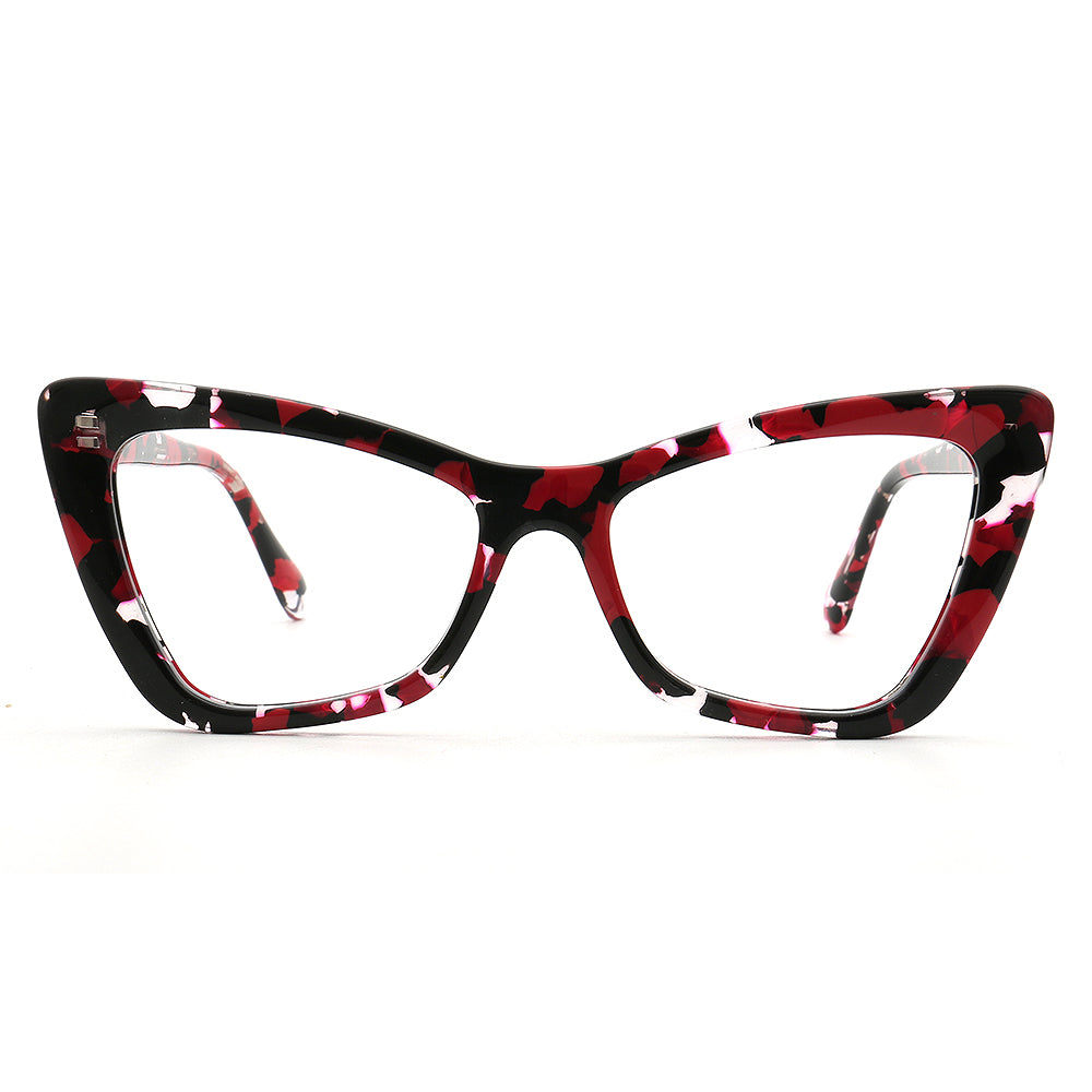 Morgan | Womens Cat Eye Tortoise Glasses | Vintage Retro Optical Eyeglasses Frames