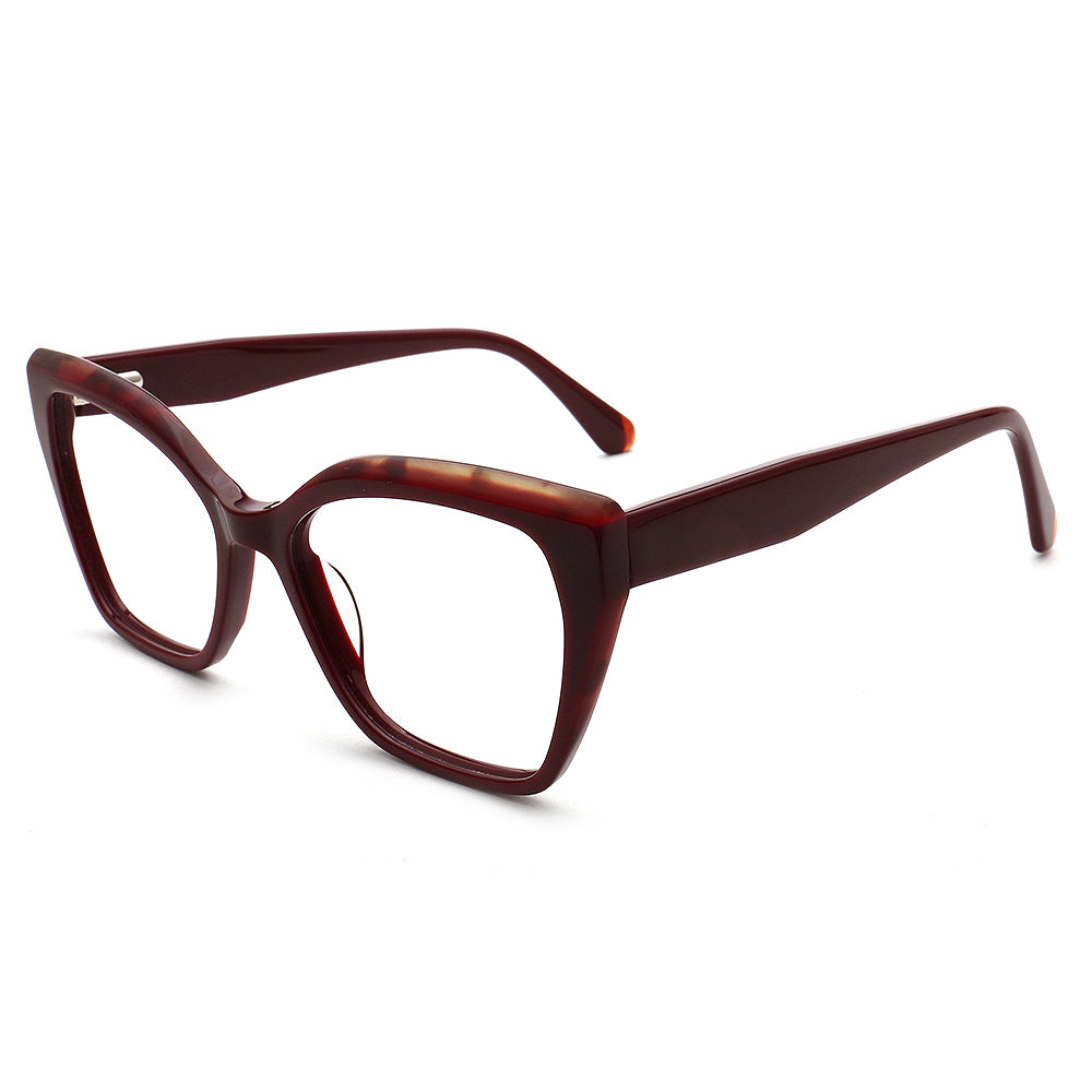 womens red cat eye glasses frames