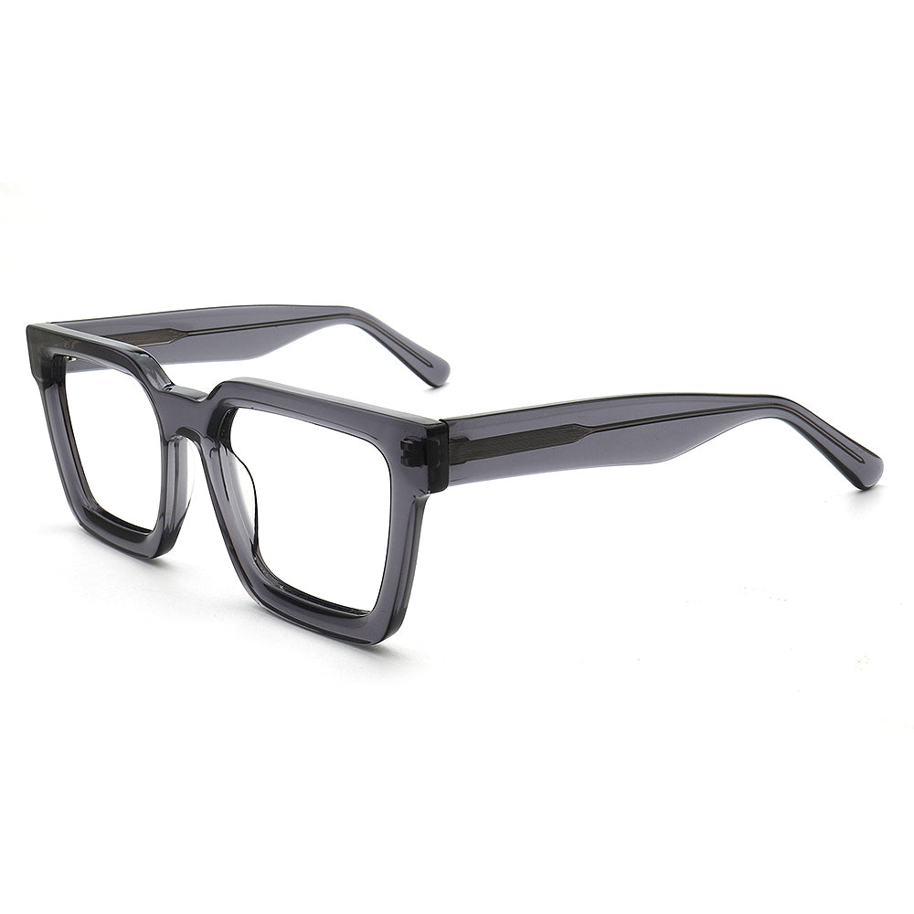 funky grey glasses frames for men classic spectacles