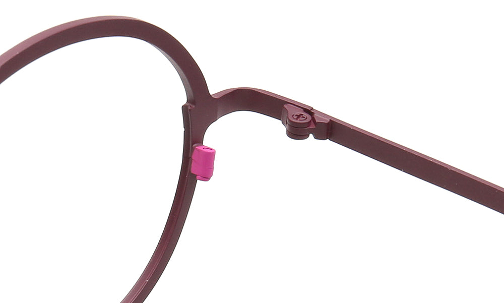 titanium eyeglasses frame temple