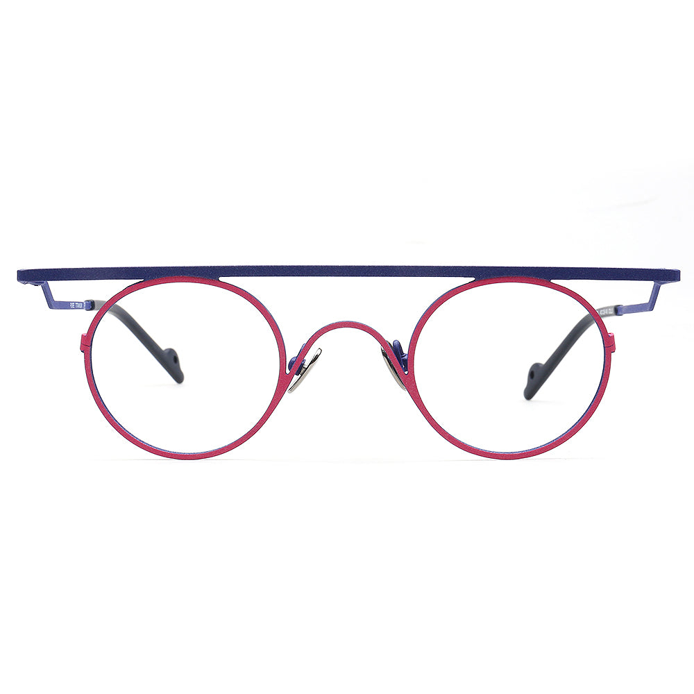 pink titanium eyeglasses frames for women stylish