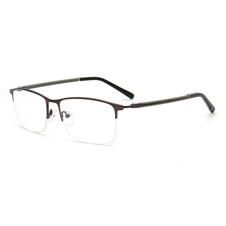 Harden | Rectangle Half Rim Metal Glasses Frames for men