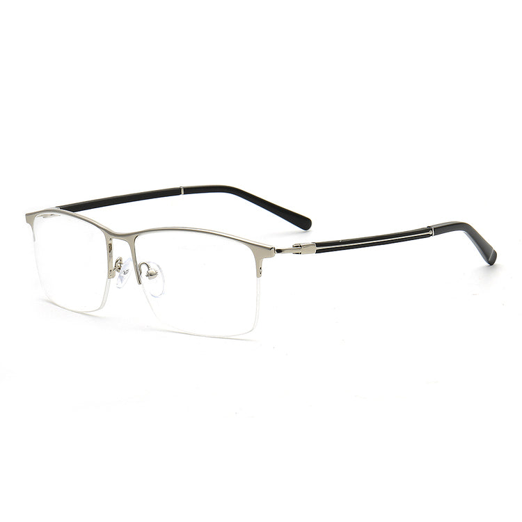 Harden | Rectangle Half Rim Metal Glasses Frames for men