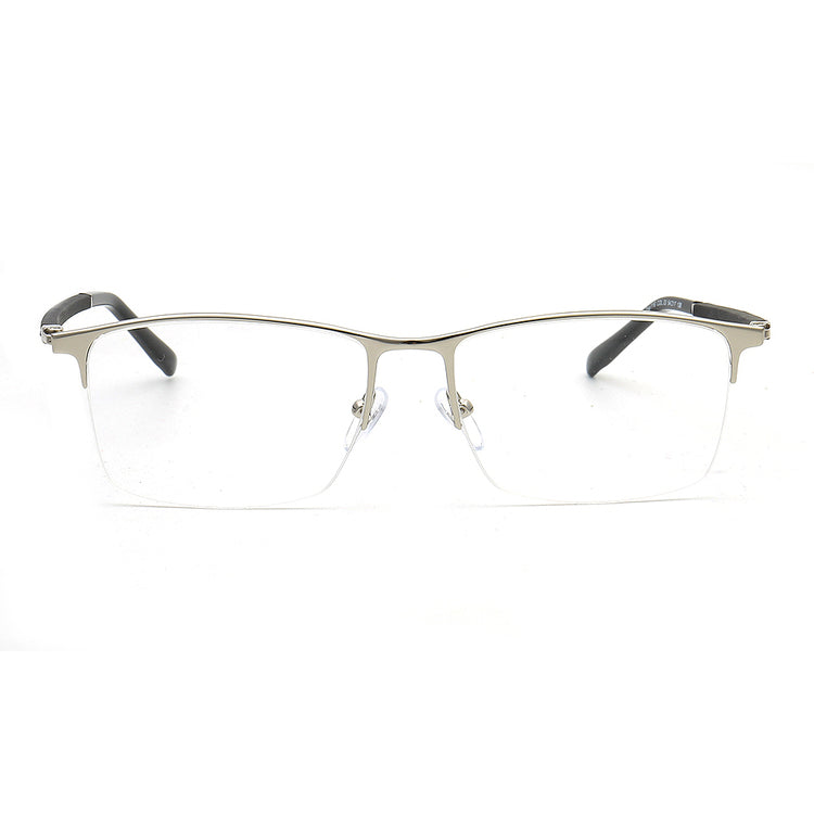 Harden | Rectangle Half Rim Metal Glasses Frames for men