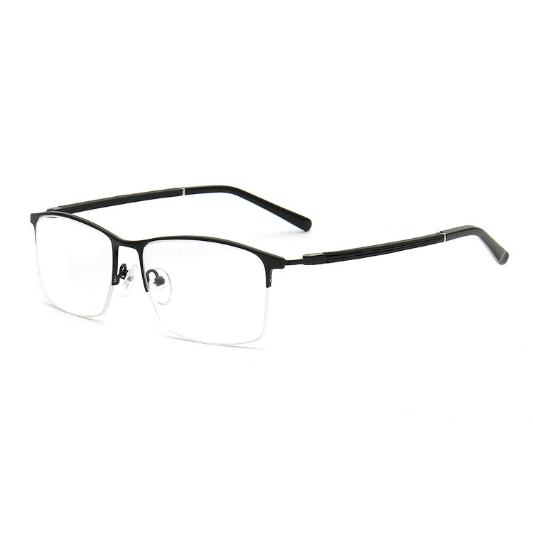 Harden | Rectangle Half Rim Metal Glasses Frames for men