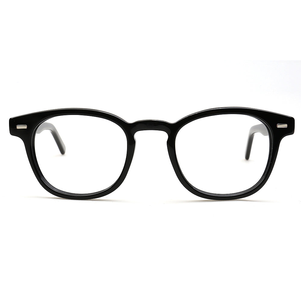 mens square glasses frames black