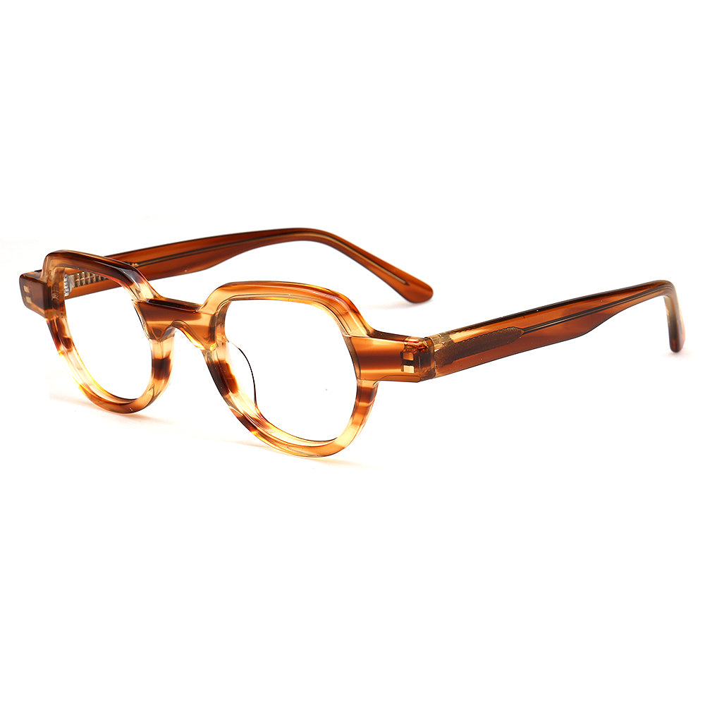 leopard print eyewear vintage frames