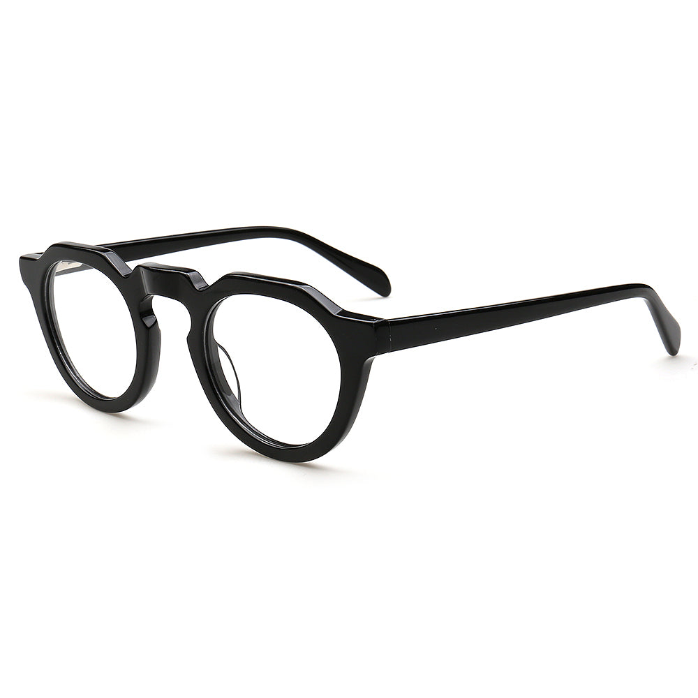 black vintage eyeglass frames for men women