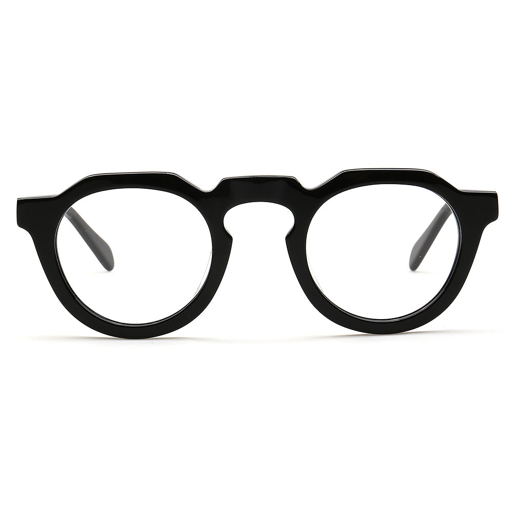 black retro eyewear