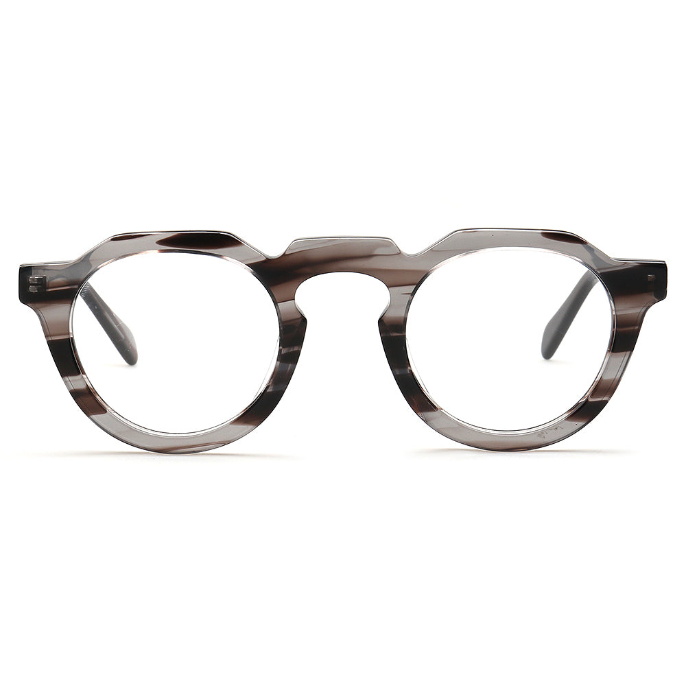 tortoise grey retro glasses frames for men