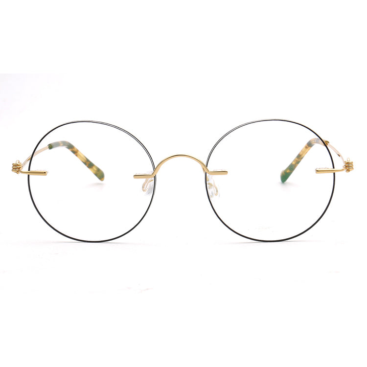 Aiden | Stylish Round Rimless Glasses Frames