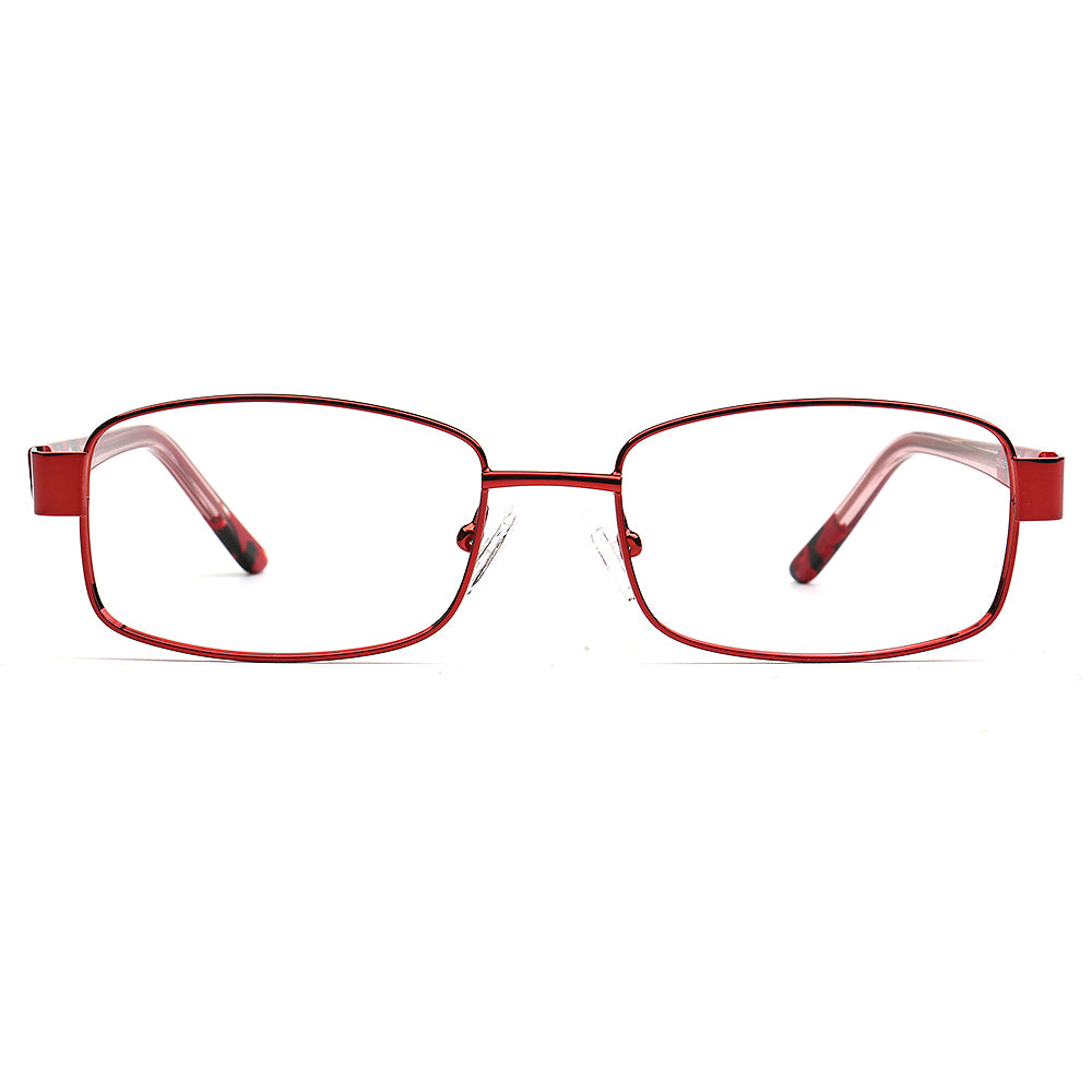 Red metal glasses frames online