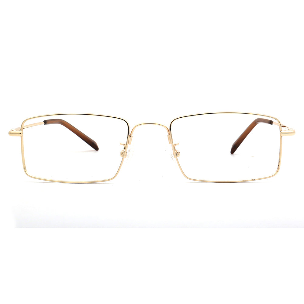 square gold glasses frames for women