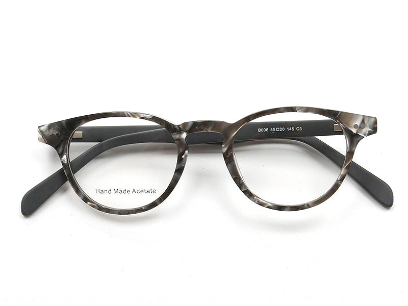 grey shell round eyeglasses frames 