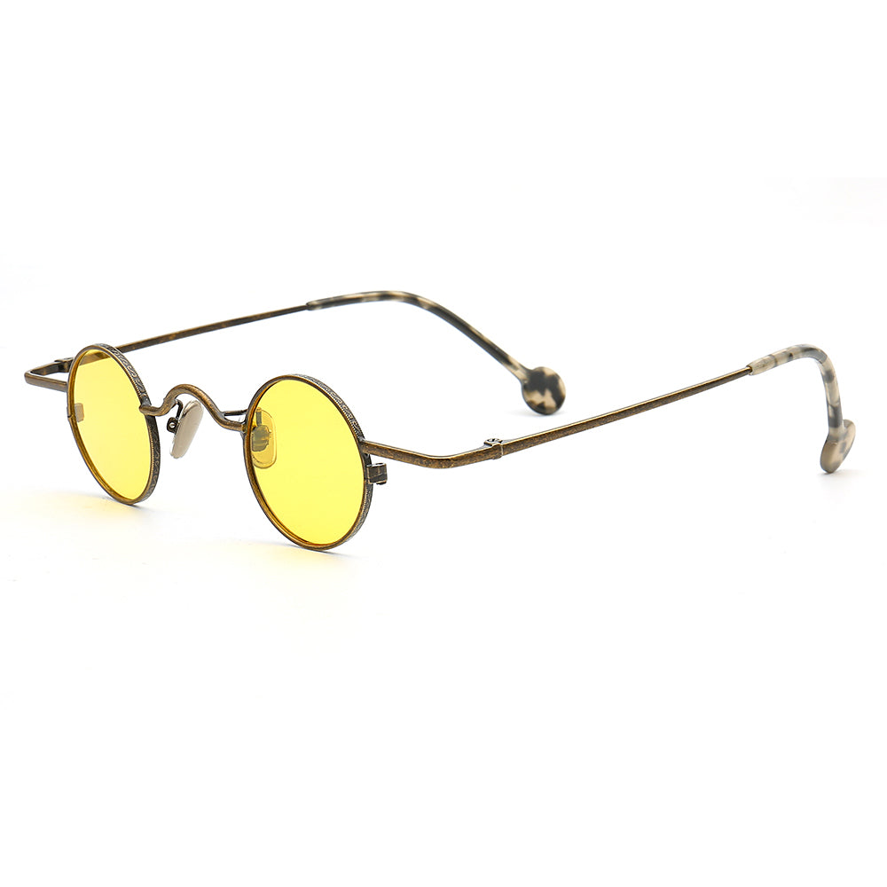 Jefferson, Hipster Round Men Polarized Sunglasses