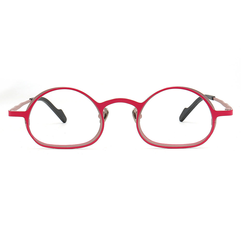 Shay | Vintage Round Titanium Eyeglasses for Women | Fashionable Mens Eyewear Glasses Frames Online