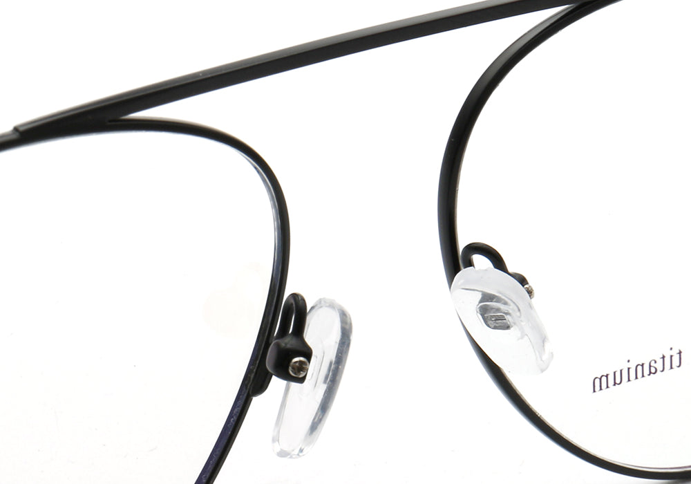 Graham | Flexible Pilot Style Memory Metal Eyewear Frames | Bendable & Pliable Mens Eyeglasses