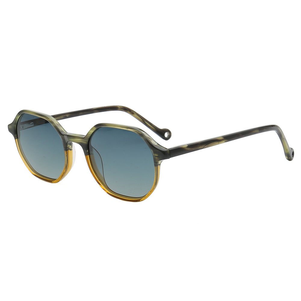 geometric sunglasses polarized UV400