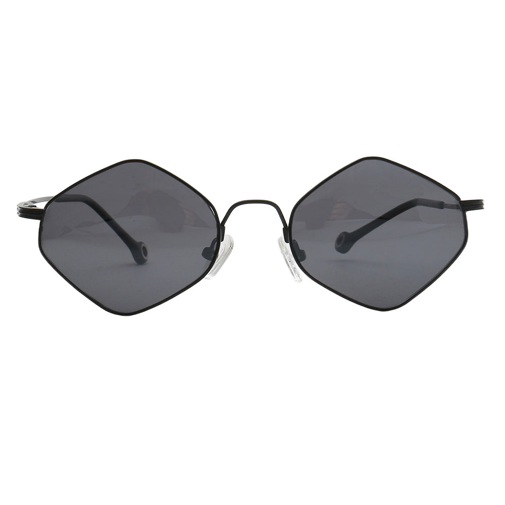 Geometric black Sunglasses polarized