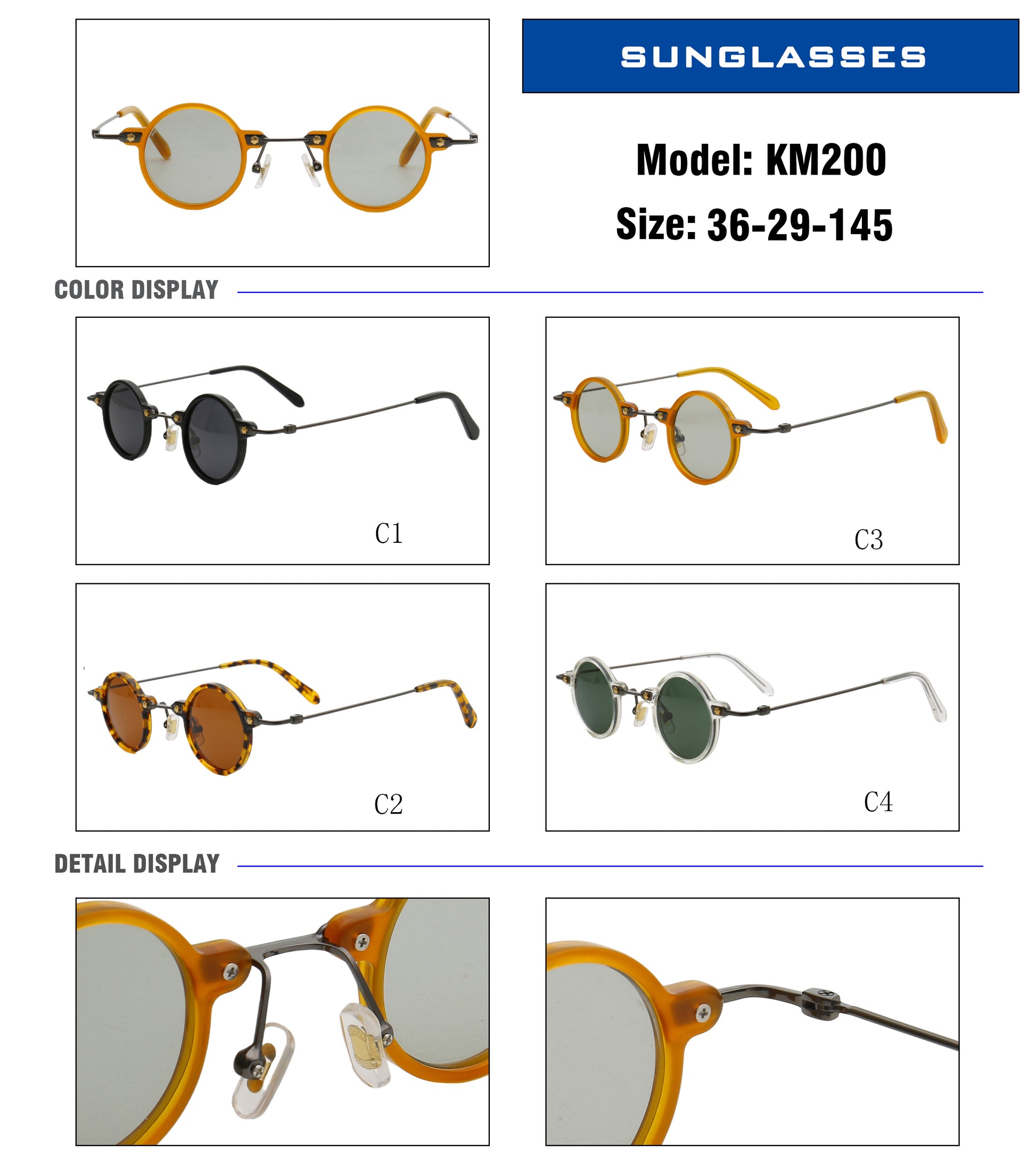 hipster polarized sunglasses uv400 retro