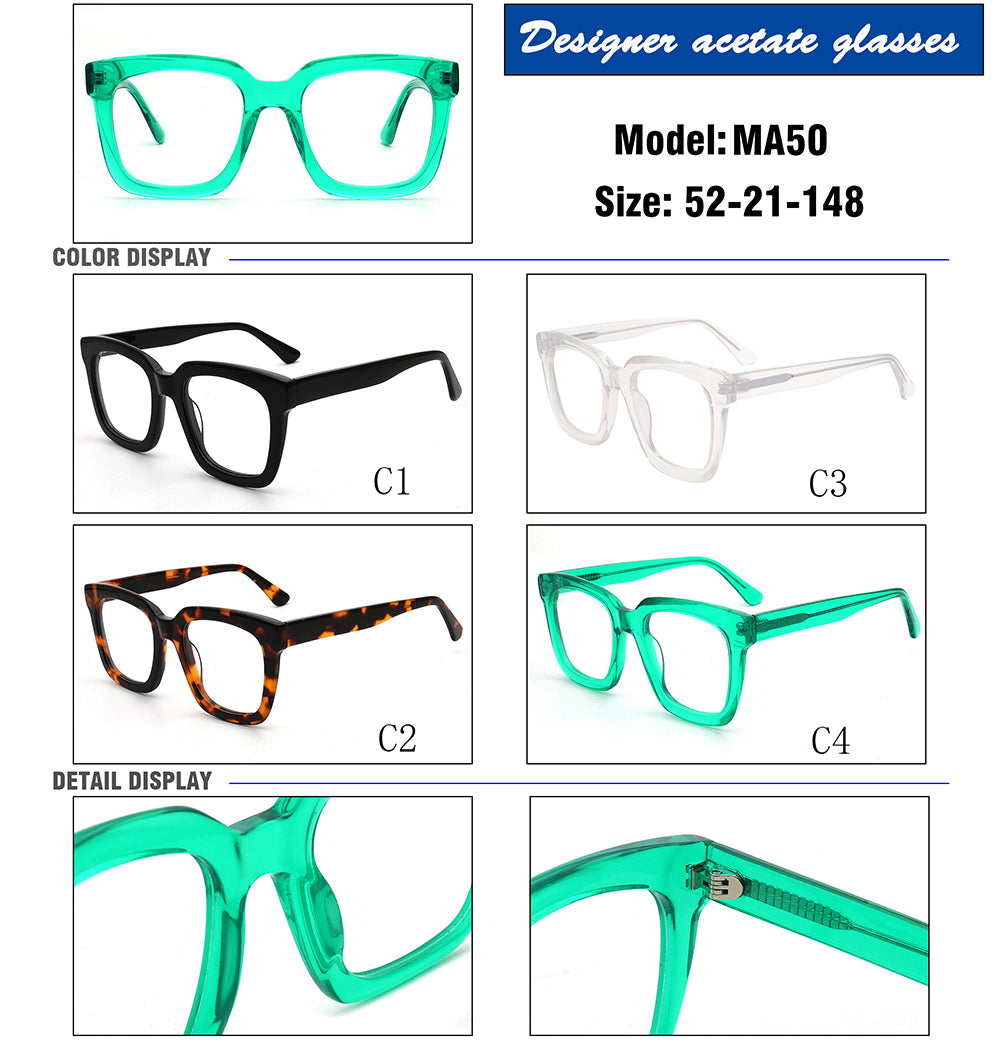 oversize square eyeglasses frames modern