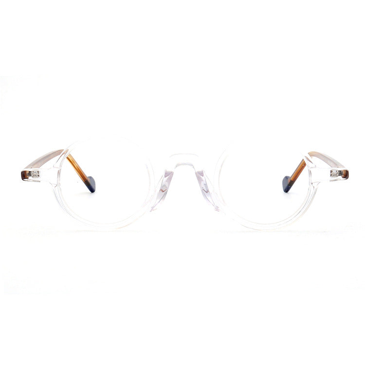 Glimmer | Round Vintage Tortoise Shell Eyeglasses | Retro Full Rim Acetate Design