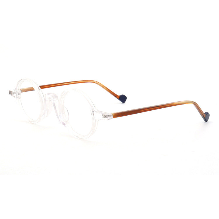 Glimmer | Round Vintage Tortoise Shell Eyeglasses | Retro Full Rim Acetate Design