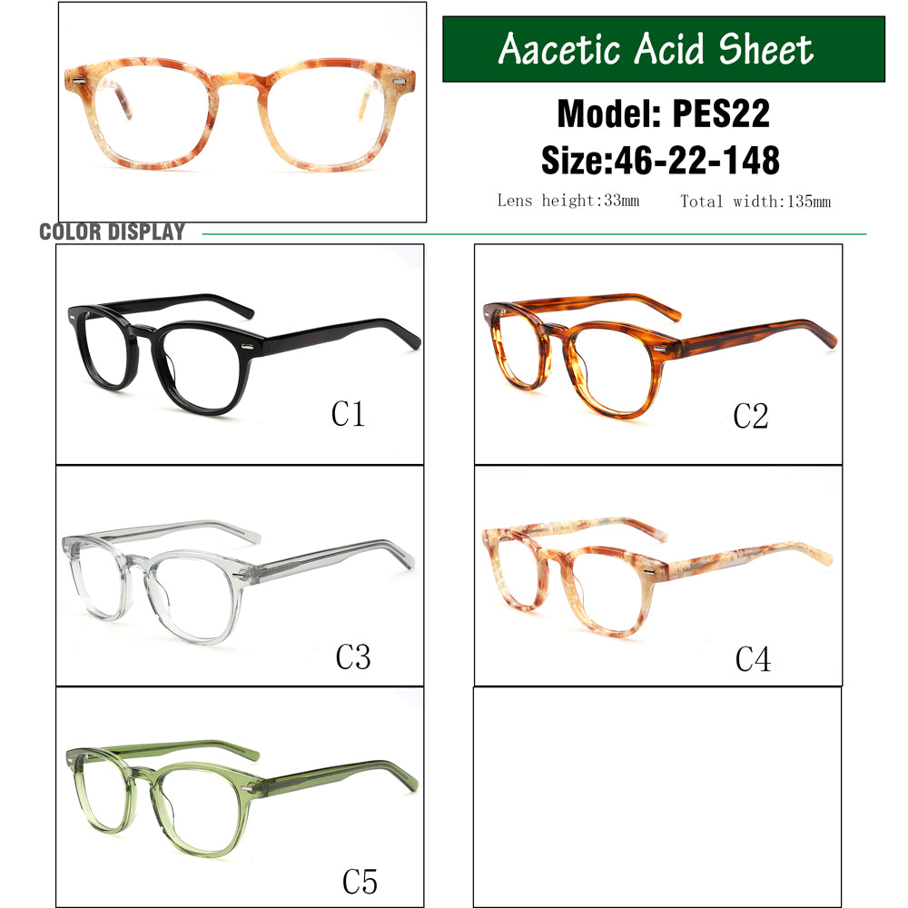 vintage square eyeglass frames