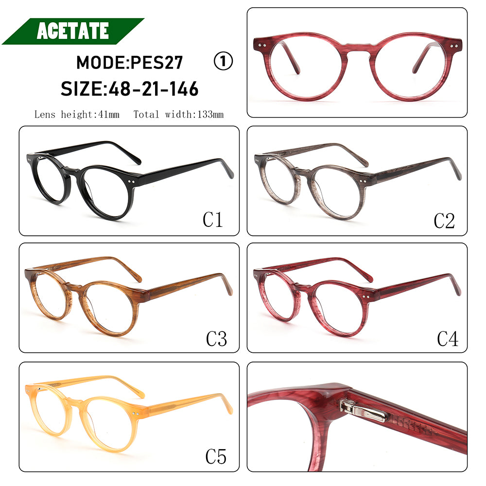 Teagan | Classic Round Eyewear Frames