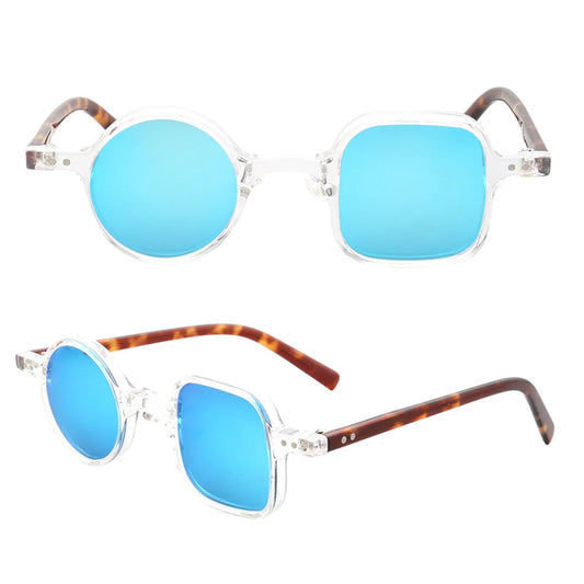 mismatch tortoise polarized sunglasses