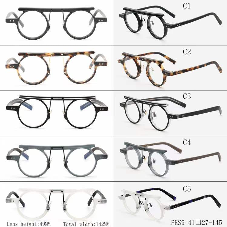 vintage mens eyeglasses frames round eyewear 