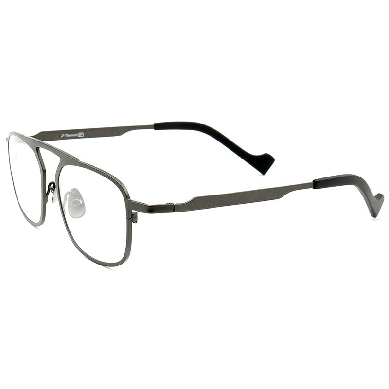 Nash | 80s Men Square Titanium Glasses Frames