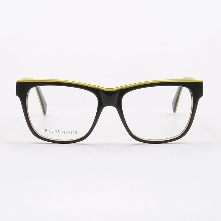 Mens Olive Business Eyeglass Frames