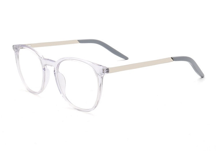 Aria | Clear Round Eyeglass Frames