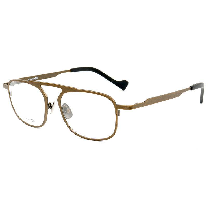 Nash | 80s Men Square Titanium Glasses Frames