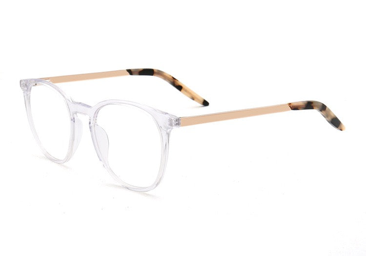 Aria | Clear Round Eyeglass Frames