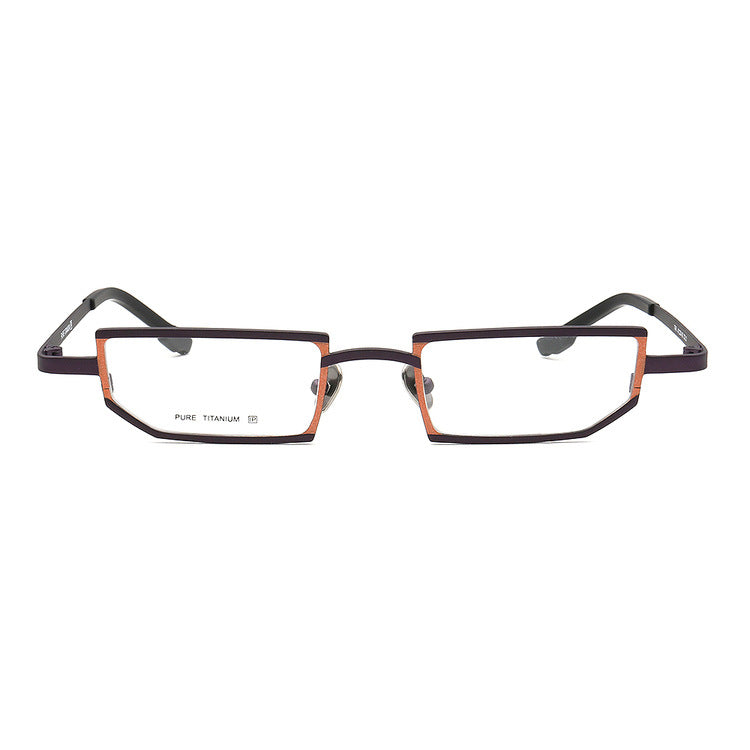 stylish black titanium glasses frames square